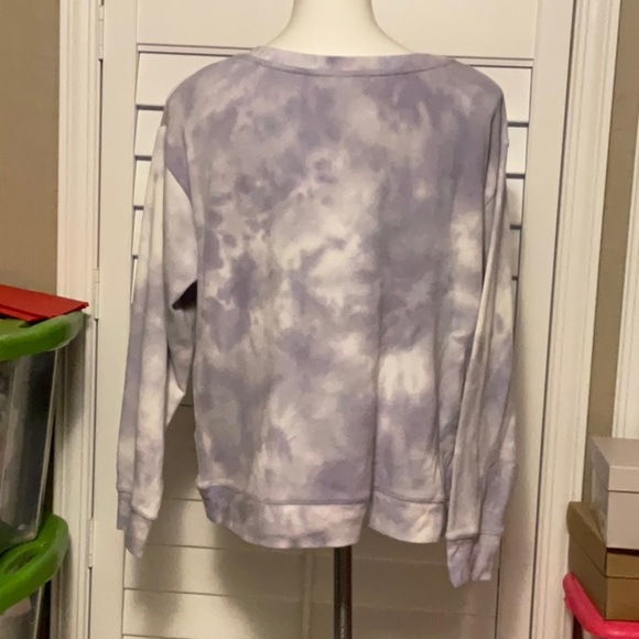 Splendid Lavender Tie-Dye Sweatshirt - Picture 3 of 7